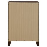 Welsley 4-drawer Chest of Drawers Walnut - Tampa Furniture Outlet