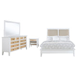 Bexhill 4-piece Eastern King Bedroom Set White - Tampa Furniture Outlet