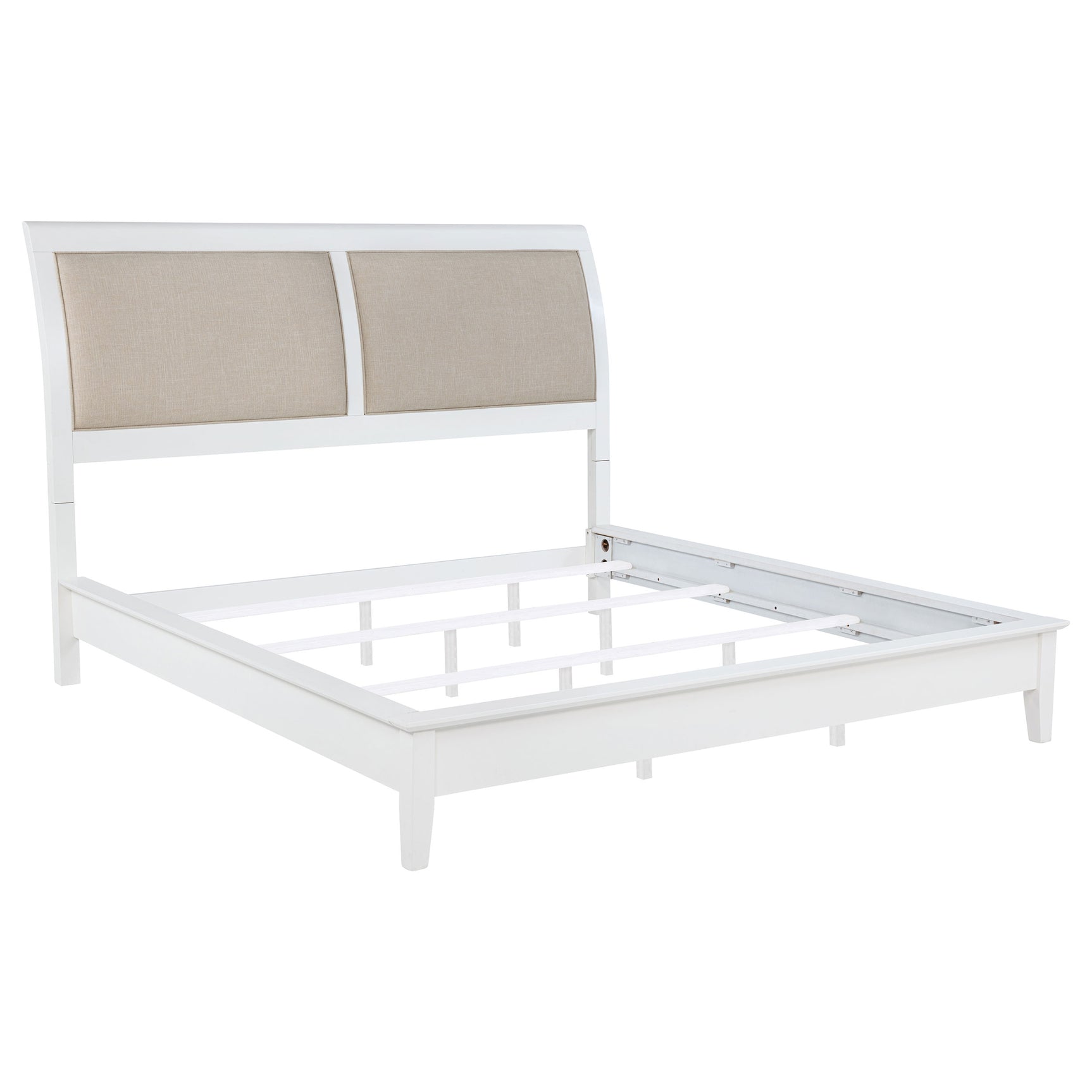 Bexhill 5-piece Eastern King Bedroom Set White - Tampa Furniture Outlet