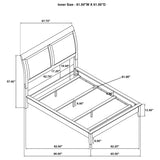 Bexhill 5-piece Queen Bedroom Set White - Tampa Furniture Outlet