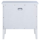 Bexhill 1-drawer Nightstand Bedside Table White - Tampa Furniture Outlet