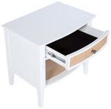 Bexhill 1-drawer Nightstand Bedside Table White - Tampa Furniture Outlet
