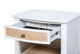 Bexhill 1-drawer Nightstand Bedside Table White - Tampa Furniture Outlet