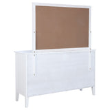 Bexhill 10-drawer Dresser and Mirror White - Tampa Furniture Outlet