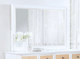 Bexhill Dresser Mirror White - Tampa Furniture Outlet