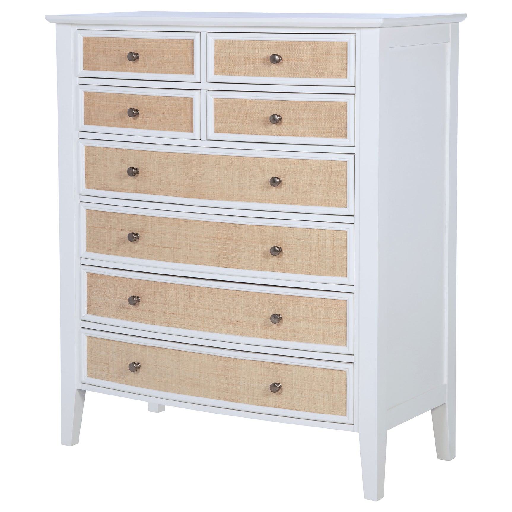 Bexhill 8-drawer Chest of Drawers White - Tampa Furniture Outlet