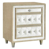 Antonella 4-piece Eastern King Bedroom Set Ivory - Tampa Furniture Outlet