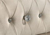 Antonella 5-drawer Bedroom Chest Ivory and Camel