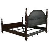 Andover 5-piece Eastern King Bedroom Set Dark Oak - Tampa Furniture Outlet