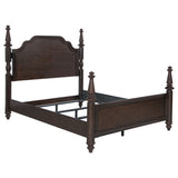 Andover 4-piece Queen Bedroom Set Dark Oak - Tampa Furniture Outlet