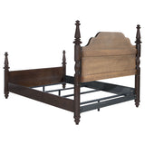 Andover 4-piece Queen Bedroom Set Dark Oak - Tampa Furniture Outlet