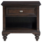 Andover 4-piece Queen Bedroom Set Dark Oak - Tampa Furniture Outlet