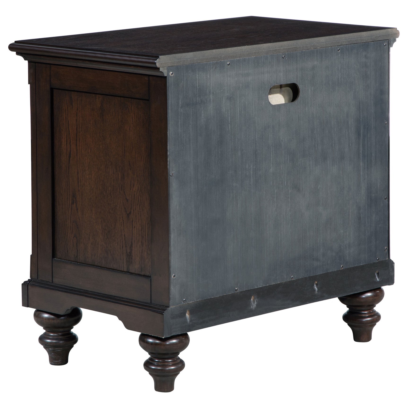 Andover 4-piece Queen Bedroom Set Dark Oak - Tampa Furniture Outlet