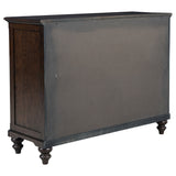 Andover 4-piece Queen Bedroom Set Dark Oak - Tampa Furniture Outlet