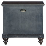 Andover 1-drawer Nightstand Bedside Table Dark Oak - Tampa Furniture Outlet