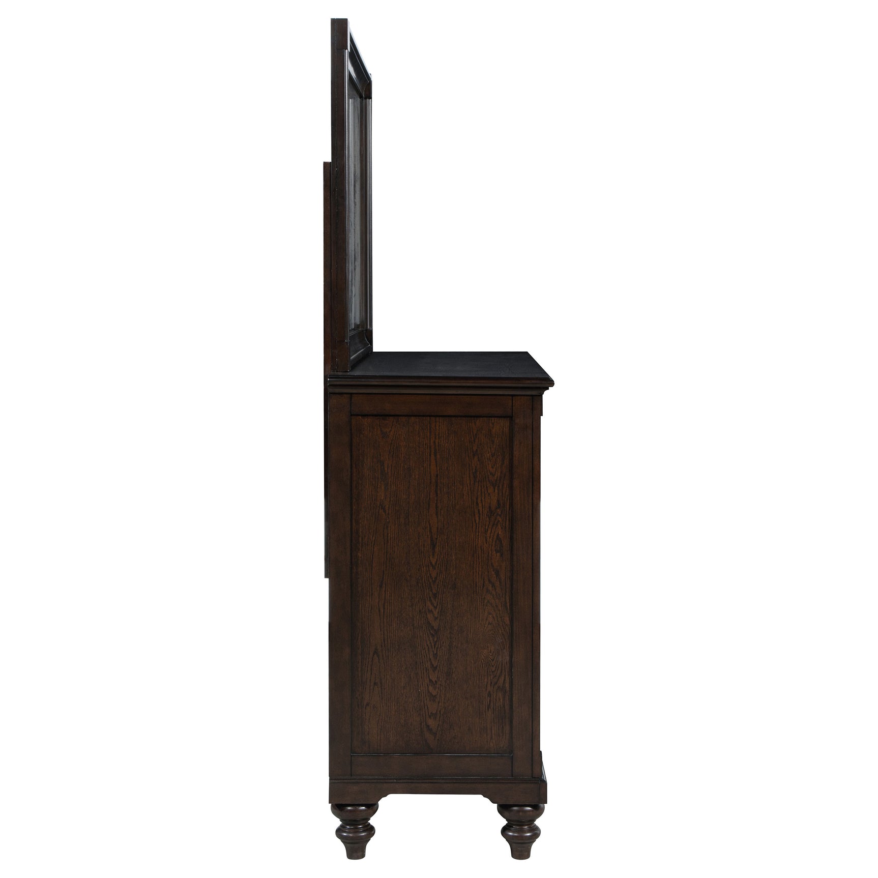 Andover 8-drawer Dresser and Mirror Dark Oak - Tampa Furniture Outlet