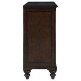 Andover 8-drawer Dresser Cabinet Dark Oak - Tampa Furniture Outlet
