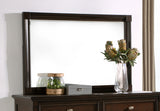 Andover Dresser Mirror Dark Oak - Tampa Furniture Outlet