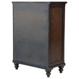 Andover 5-drawer Chest of Drawers Dark Oak - Tampa Furniture Outlet