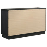 Cavelle 4-piece Eastern King Bedroom Set Black - Tampa Furniture Outlet
