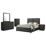 Cavelle 5-piece Eastern King Bedroom Set Black - Tampa Furniture Outlet
