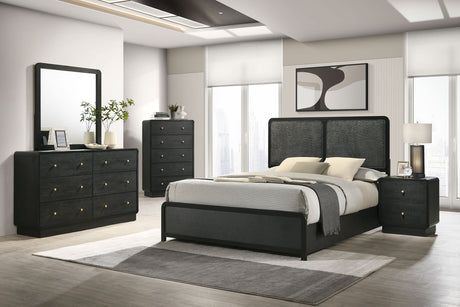 Tampa Furniture Outlet - Coaster - Cavelle 5-piece Queen Bedroom Set Black - 223661Q-S5