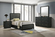 Tampa Furniture Outlet - Coaster - Cavelle 4-piece Twin Bedroom Set Black - 223661T-S4