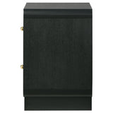 Cavelle 2-drawer Nightstand Bedside Table Black - Tampa Furniture Outlet