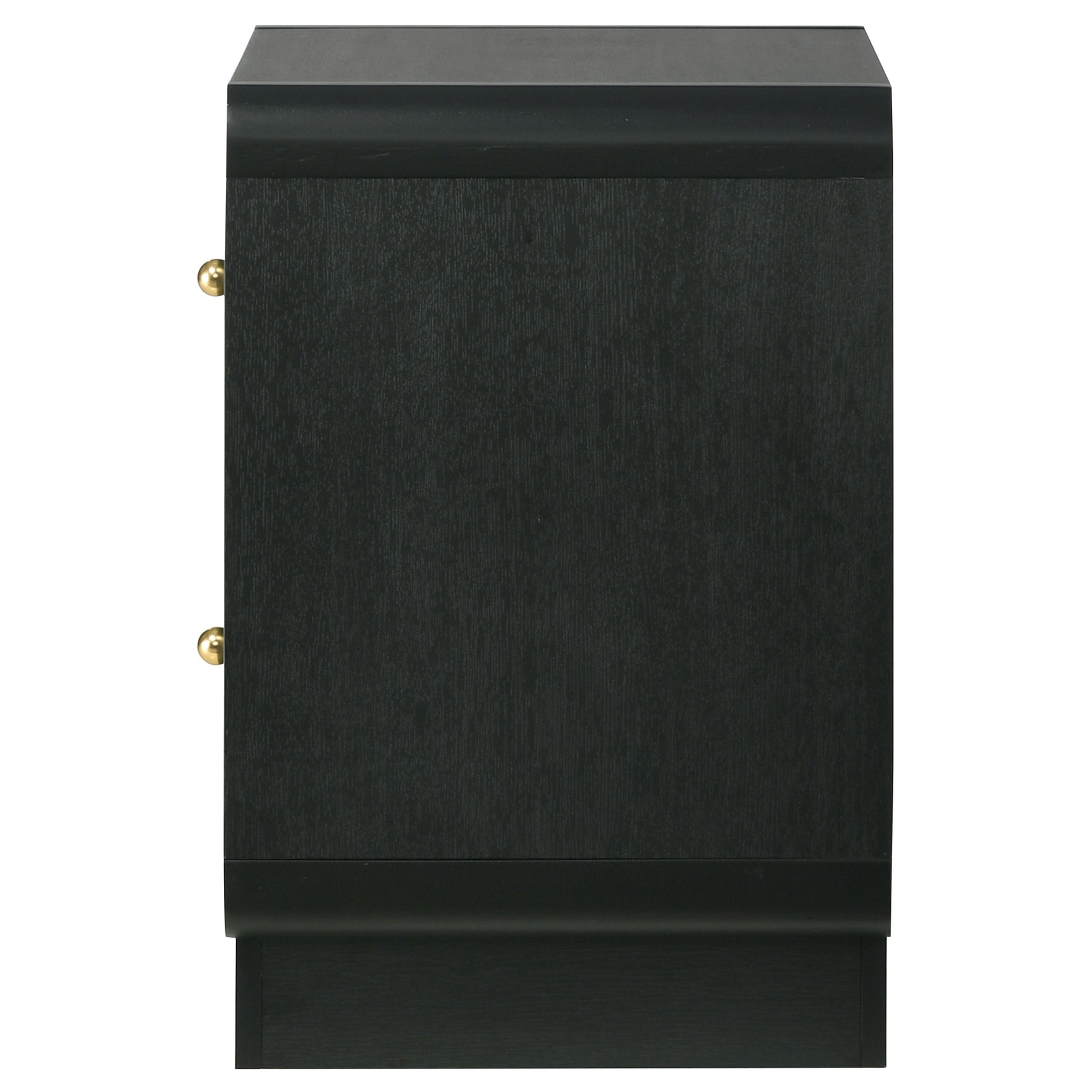 Cavelle 2-drawer Nightstand Bedside Table Black - Tampa Furniture Outlet
