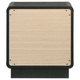 Cavelle 2-drawer Nightstand Bedside Table Black - Tampa Furniture Outlet