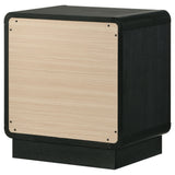 Cavelle 2-drawer Nightstand Bedside Table Black - Tampa Furniture Outlet