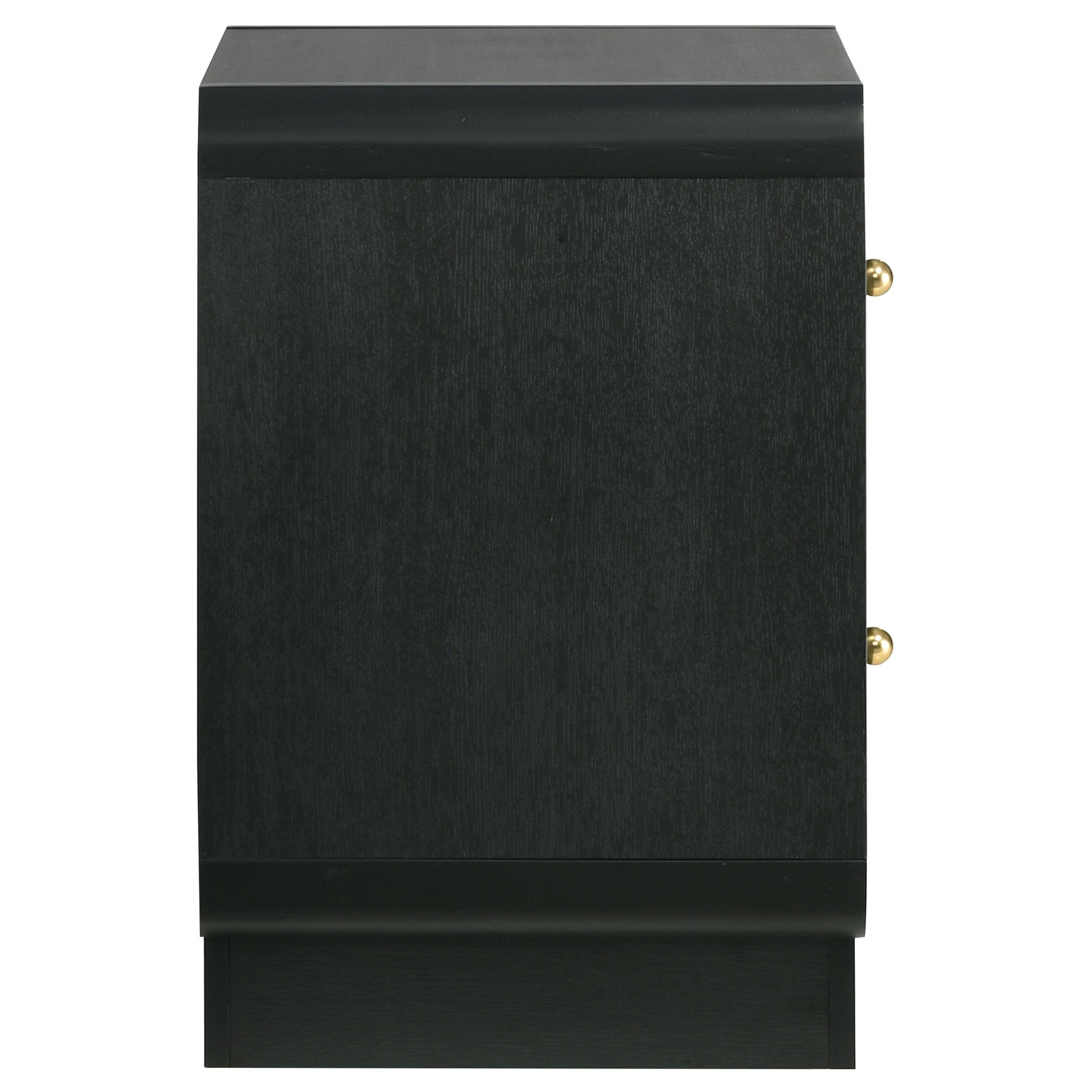 Cavelle 2-drawer Nightstand Bedside Table Black - Tampa Furniture Outlet