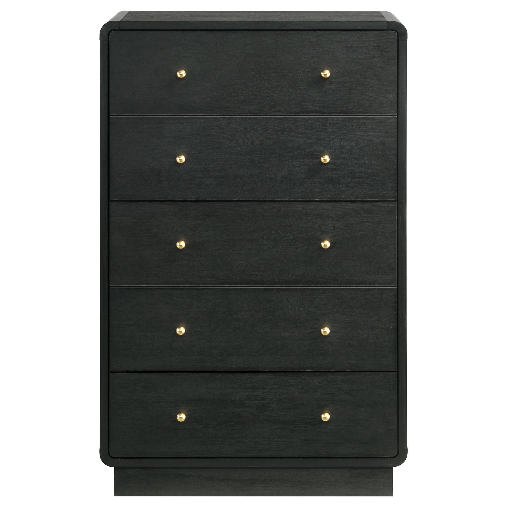 Cavelle 5-drawer Chest of Drawers Black - Tampa Furniture Outlet