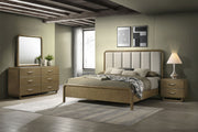 Tampa Furniture Outlet - Coaster - Amsbury 4-piece Queen Bedroom Set Nutmeg - 224271Q-S4
