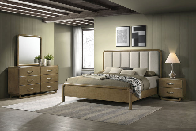 Tampa Furniture Outlet - Coaster - Amsbury 4-piece Queen Bedroom Set Nutmeg - 224271Q-S4