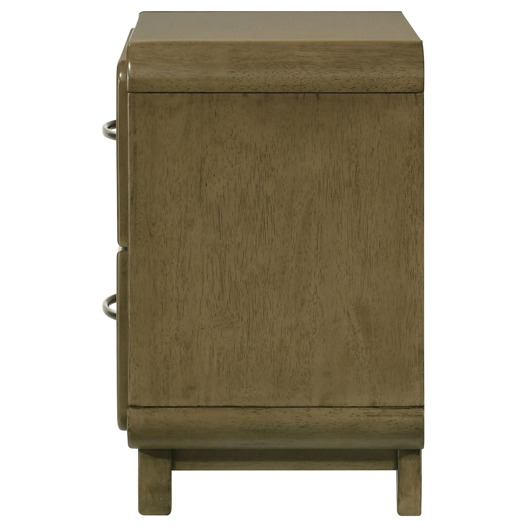 Amsbury 2-drawer Nightstand Bedside Table Nutmeg - Tampa Furniture Outlet