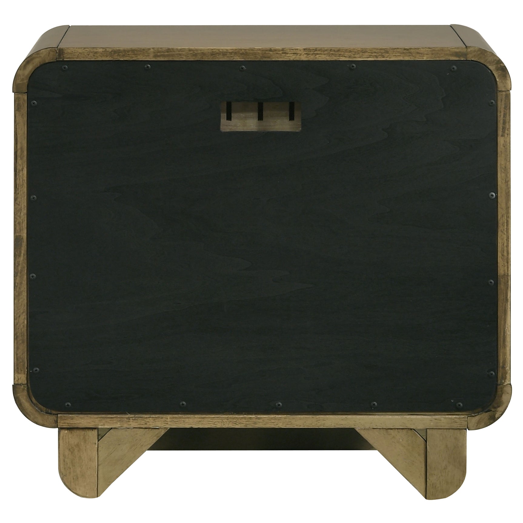 Amsbury 2-drawer Nightstand Bedside Table Nutmeg - Tampa Furniture Outlet