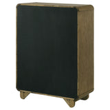 Amsbury 5-drawer Chest of Drawers Nutmeg - Tampa Furniture Outlet