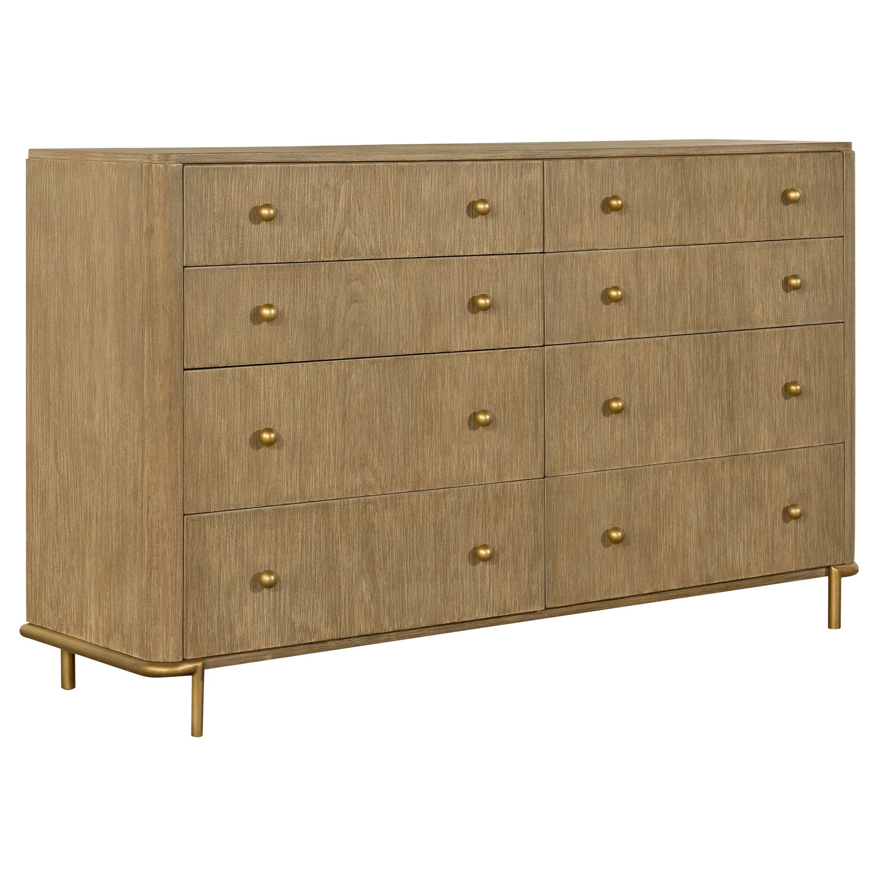 Arini 5-piece Eastern King Bedroom Set Cream and Sand Wash - Tampa Furniture Outlet