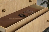 Arini 5-piece California King Bedroom Set Cream and Sand Wash - Tampa Furniture Outlet