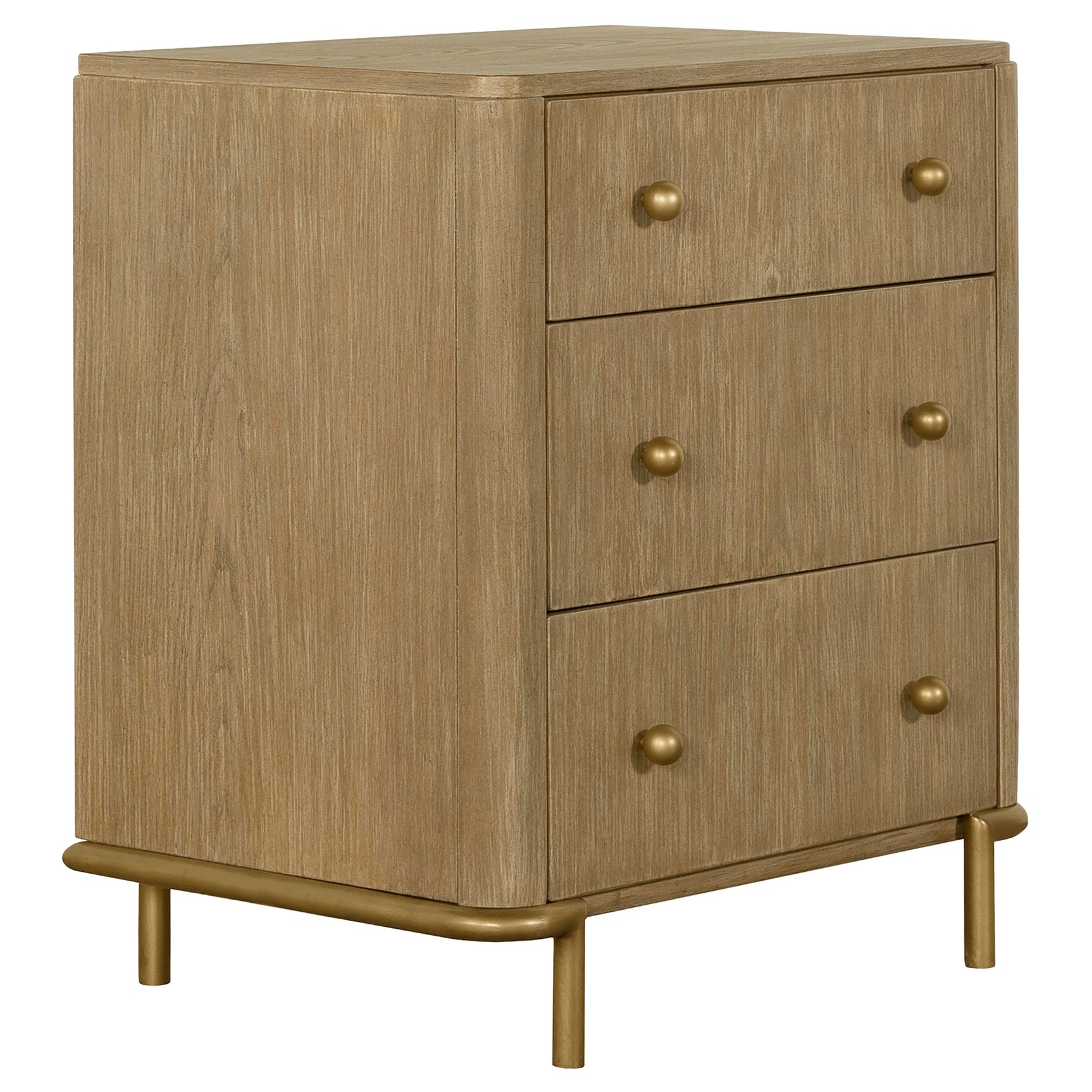 Tampa Furniture Outlet - Coaster - Arini 3-drawer Nightstand Sand Wash - 224302