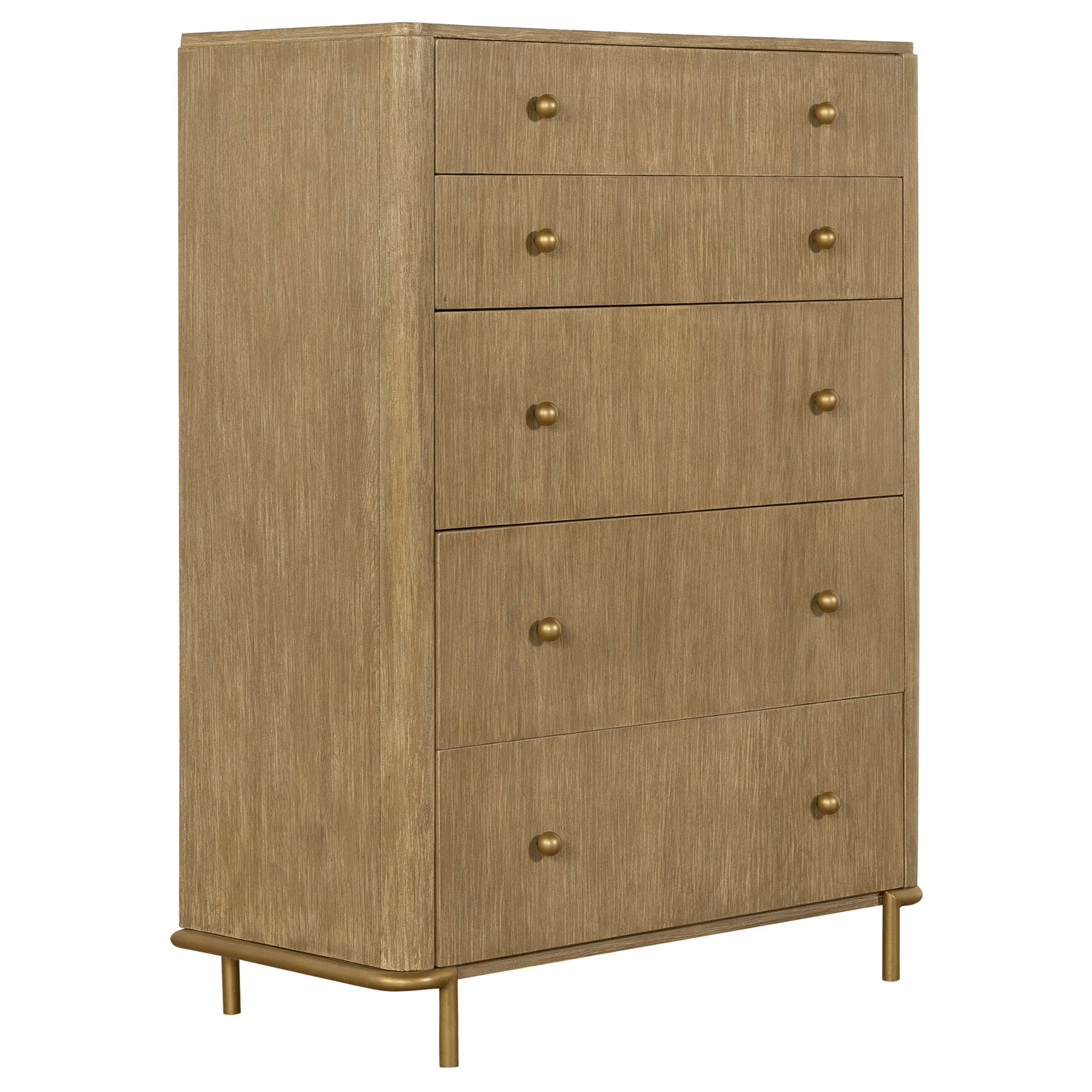 Tampa Furniture Outlet - Coaster - Arini 5-drawer Bedroom Chest Sand Wash - 224305