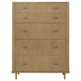 Arini 5-drawer Bedroom Chest Sand Wash - Tampa Furniture Outlet