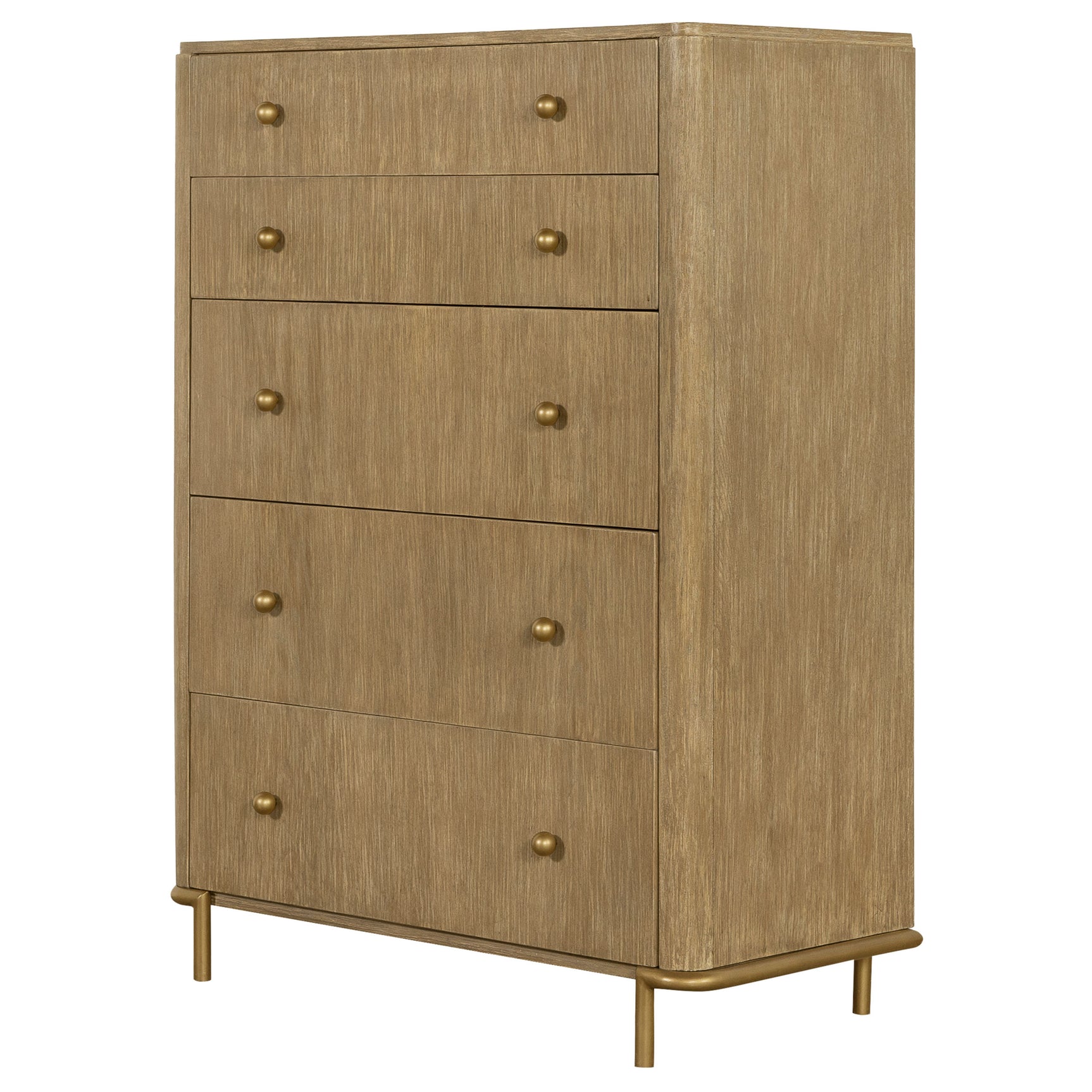 Arini 5-drawer Bedroom Chest Sand Wash - Tampa Furniture Outlet