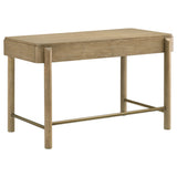 Arini 2-piece Makeup Vanity Table and Mirror Set Sand Wash - Tampa Furniture Outlet