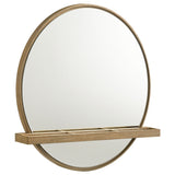 Arini 2-piece Makeup Vanity Table and Mirror Set Sand Wash - Tampa Furniture Outlet