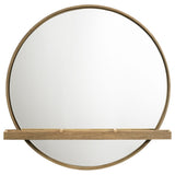 Arini 2-piece Makeup Vanity Table and Mirror Set Sand Wash - Tampa Furniture Outlet