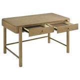 Arini 2-drawer Vanity Desk Makeup Table Sand Wash - Tampa Furniture Outlet