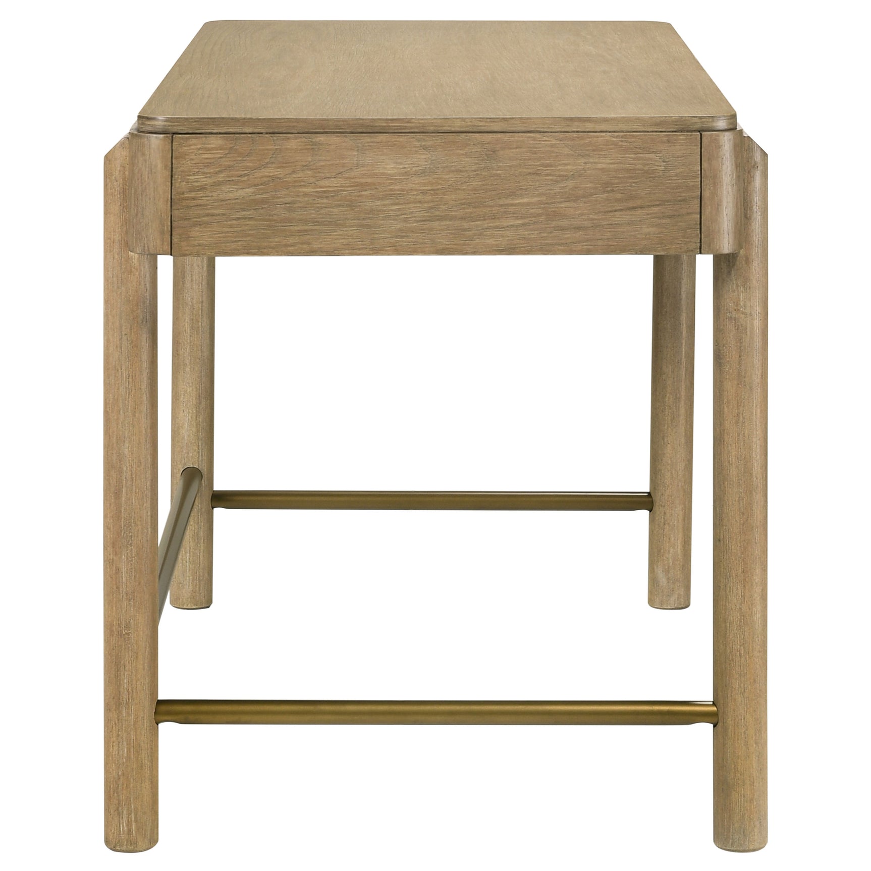 Arini 2-drawer Vanity Desk Makeup Table Sand Wash - Tampa Furniture Outlet