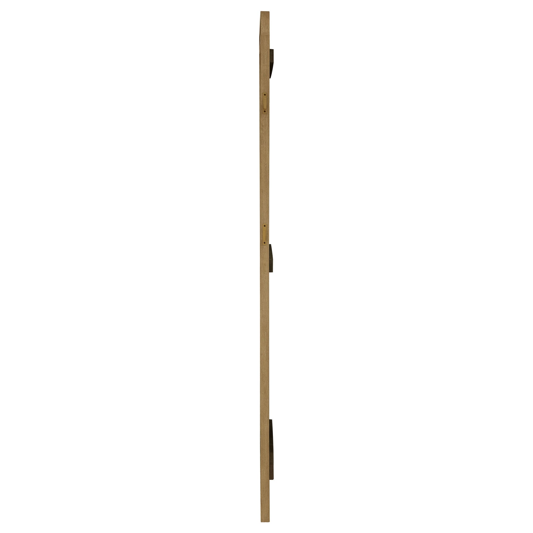 Arini Cane Weave Full Length Standing Floor Mirror Sand Wash - Tampa Furniture Outlet